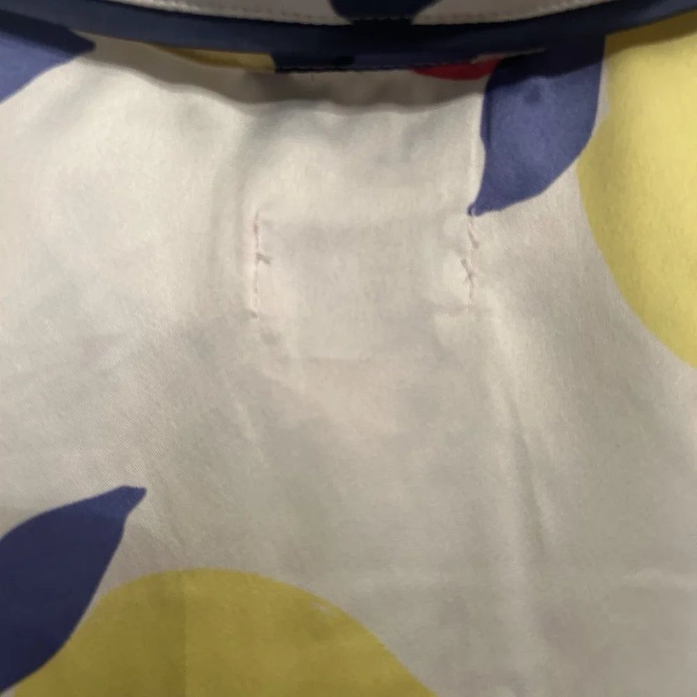 Kate Spade Sleep‎ Top S Top Only Lemon Short Sleeve Lounge Soft